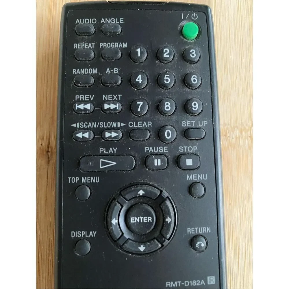 Sony RMT-D182A Remote Control For Portable DVD Players